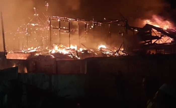 Tujuh Rumah Hangus Terbakar di Jalan Temon IB-2 Palembang, 22 Keluarga Terdampak