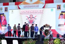 Presiden Jokowi Membuka Muktamar IMM XX di Palembang
