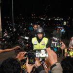 Kapolda Sumsel Pimpin Razia Gabungan Amankan 54 Pelaku tawuran Sajam dan Ratusan Kendaraan