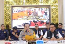 Operasi Pekat I 2024 Polrestabes Palembang Amankan 1/2 kg Sabu dan 77 butir Ekstasi beserta 27 Tersangka