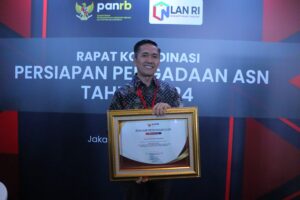 Pemkot Palembang Raih Penghargaan dari Menpan RB Atas Komitmen Pemenuhan Kebutuhan ASN