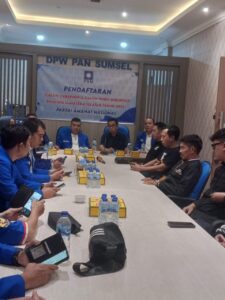 Ambil Form Balongub di PAN, H. Herman Deru Kembali Perkuat Koalisi