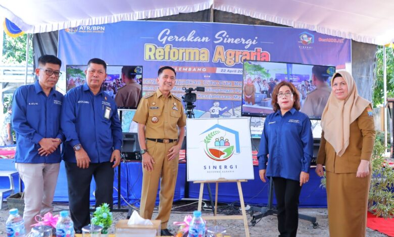 Pemkot Palembang Dukung Program Kementerian ATR/BPN Percepatan Reforma Agraria