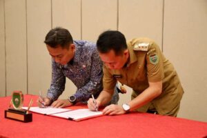 Pemprov Sumsel Teken MoU Pemanfaatan Data dan Informasi Geospasial Bersama BIG RI
