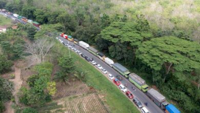 Strategi Polda Sumsel Antisipasi Kemacetan Arus Balik di Jalintim Palembang - Betung