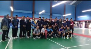 BPJS Kesehatan Bersama PWI Sumsel Gelar Turnamen Bulutangkis