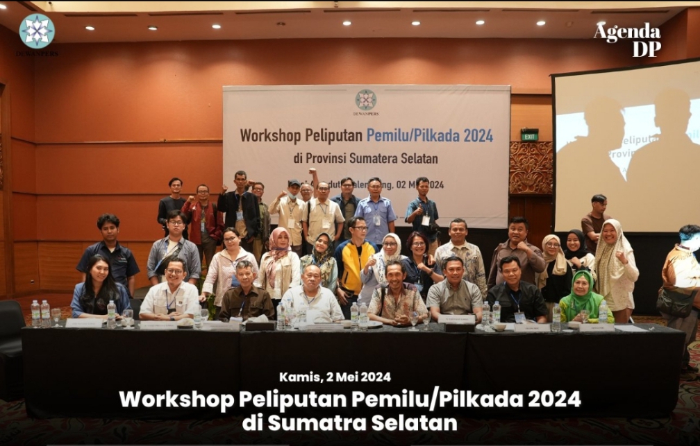 Dewan Pers Gelar Workshop Peliputan Pemilu/Pilkada 2024, Kawal Pemilukada Di Sumsel