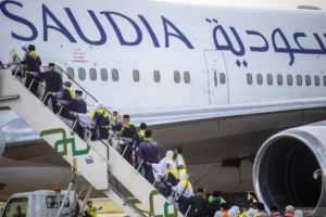 Kloter Pertama Jemaah Haji Palembang Berangkat ke Madinah