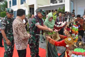 Pangdam II/Swj Kunker Perdana ke Jambi