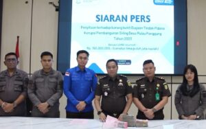 Bangunan Siring Roboh, Kejari Muara Enim Sita Rp150 Juta Terkait Korupsi