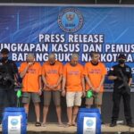 BNNP Sumsel Musnahkan 15 Kg Sabu dari Jaringan Narkoba Lintas Negara
