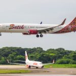 Pesawat Batik Air Mendarat Darurat di SMB II Palembang142 Penumpang Dialihkan