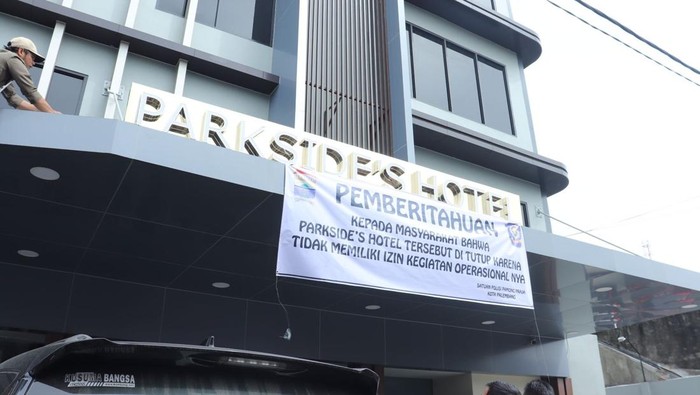 Langgar Aturan Perizinan Hotel Tujuh Lantai di Palembang Ditutup
