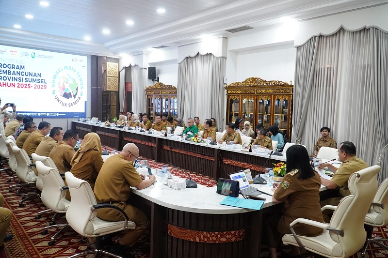 Sinkronkan Visi Gubernur Terpilih 12 Program Prioritas Fokus Utama Sumsel