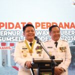 Pidato Perdana Setelah Dilantik Herman Deru akan Tata Ulang Anggaran Sesuai Inpres