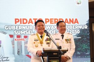 Pidato Perdana Usai Dilantik, HD akan Tata Ulang Anggaran Sesuai Inpres