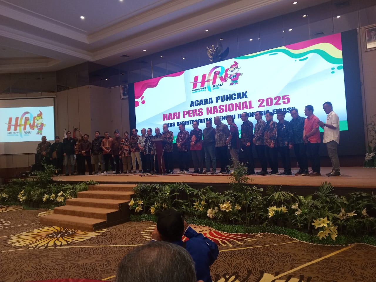 Pembacaan Deklarasi wartawan berintegritas