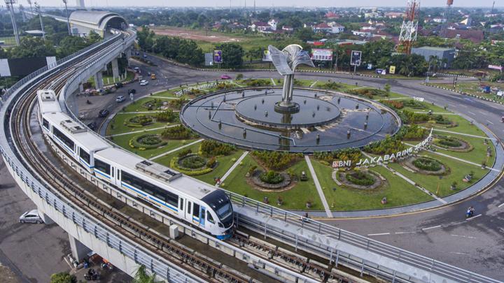 Gangguan Indikator Track, Operasional LRT Sumsel Sempat Terganggu