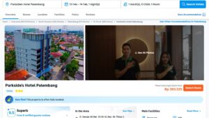 Hotel Parkside Bisa Dipesan di Traveloka, Padahal Baru Ditutup Pemkot Palembang