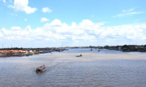H-5 Lebaran BMKG Prediksi Air Sungai Musi Pasang Hingga 3,4 Meter
