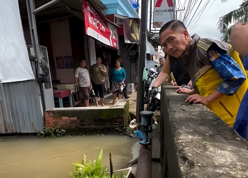 Atasi Banjir, Pemkot Palembang Targetkan Satu Kelurahan Satu Kolam Retensi