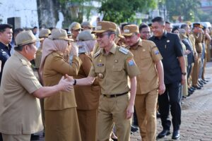 Apel Pasca-Libur Idulfitri, Pemkot Palembang Tegaskan Komitmen Program Prioritas