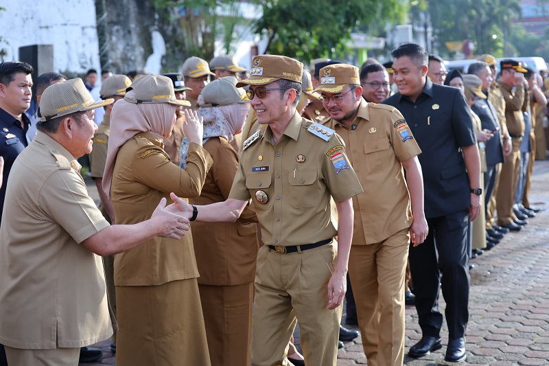 Apel Pasca-Libur Idulfitri, Pemkot Palembang Tegaskan Komitmen Program Prioritas