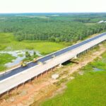 Arah Arus Balik Padat Jalur Tol Musi Landas–Pulau Rimau Dialihkan