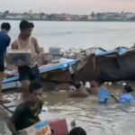 Jukung Bermuatan BBM Meledak di Sungai Musi, 7 ABK Terluka