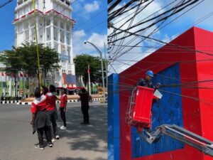 Transformasi Wajah Kota: Kabel Optik di Palembang Mulai Ditata