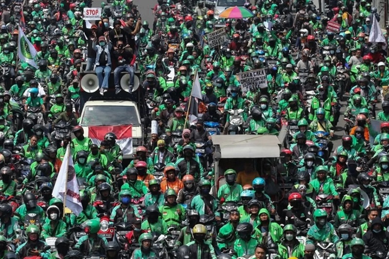 20 Mei 2025, Siap-siap 10 Ribu Ojol di Sumsel akan Matikan Aplikasi