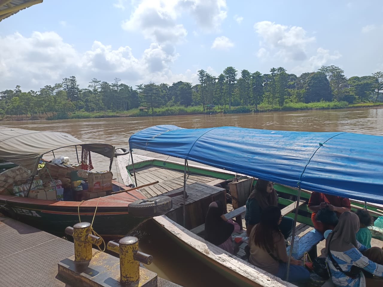 Telusuri Sungai Bareng Wartawan 789, OI Tawarkan Destinasi Wisata Baru