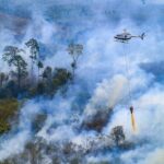 Sumsel Siapkan Helikopter Water Bombing Antisipasi Karhutla, Fokus di Wilayah Gambut Dekat Tol