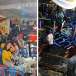 Panggung Hajatan Aqiqah di Palembang Roboh Saat Musik Remix Diputar