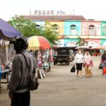 Jalan di Sekitar Pasar 16 Palembang Kini Bebas Macet Usai Lapak PKL Dibongkar