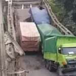 4 Truk Batubara Bikin Jembatan Muara Lawai Ambruk, Gubernur Sumsel: Ceroboh!