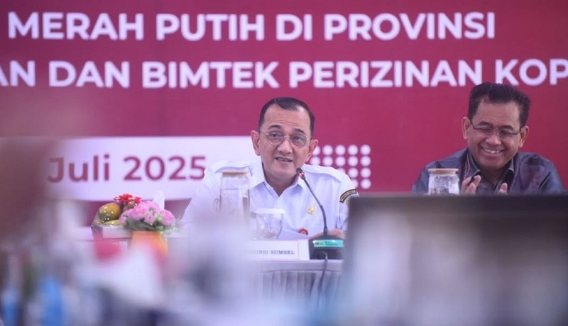 Sumsel Jadi Contoh Nasional dalam Peluncuran 8.000 Koperasi Merah Putih