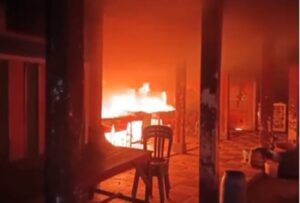 Api Lahap Lima Ruang Kantin SMPN 4 Palembang, Tidak Ganggu Proses Belajar