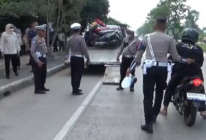 Pelanggaran Lalu Lintas di Sumsel Meningkat, Tilang Manual Naik Hingga 378%