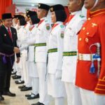 Gubernur Sumsel Kukuhkan 50 Paskibraka di HUT RI 2025