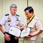 Presiden Prabowo Terima Medali Kehormatan dari Komando Operasi Khusus Amerika