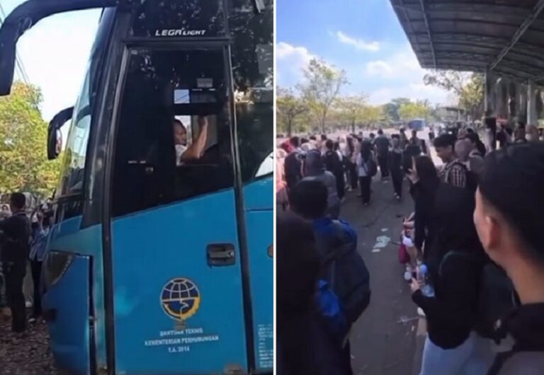 Viral Mahasiswa Protes, Bus Kaleng Dilarang Masuk Kampus Unsri