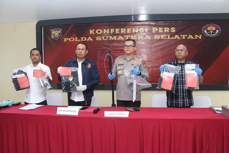 Polda Sumsel Tetapkan 11 Tersangka Perusakan Fasilitas Umum 2 Positif Narkoba