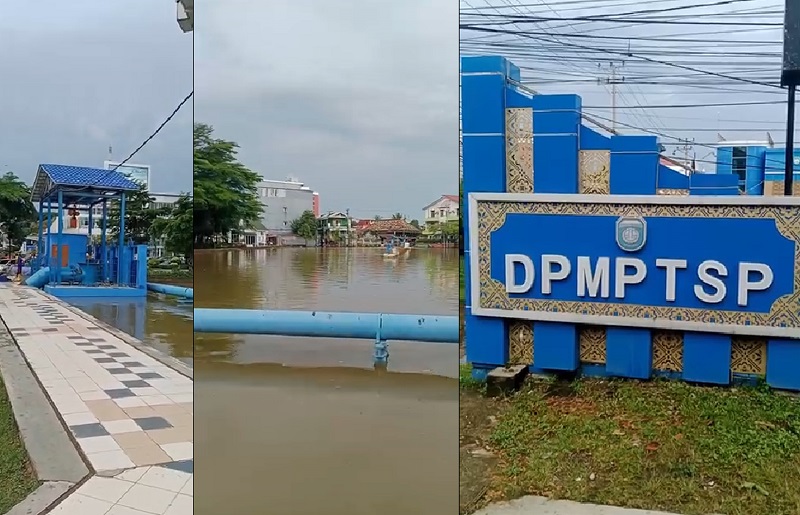 Kolam Retensi Simpang Polda Bakal Diperluas, Manfaatkan Lahan DPMPTSP Sumsel