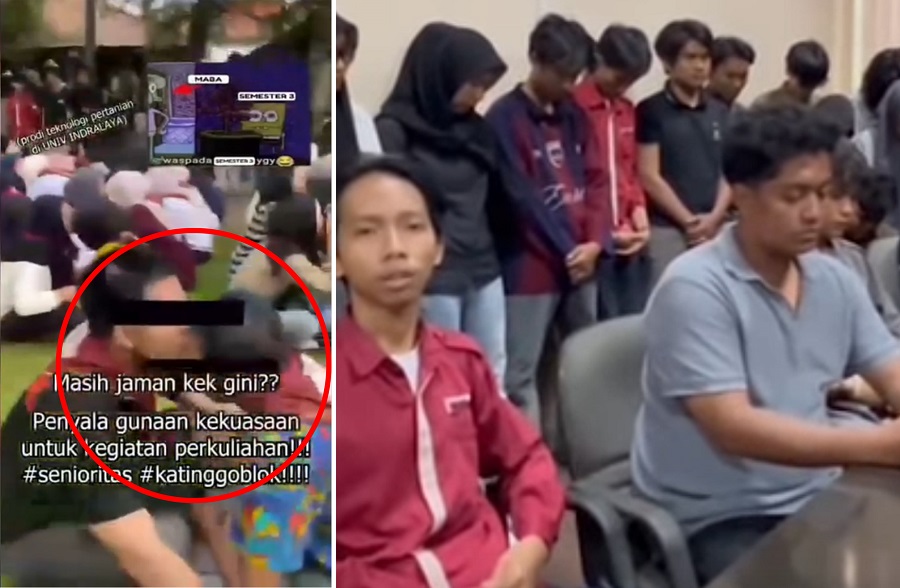 Viral Video Mahasiswa Baru Unsri Disuruh Senior Saling Ciuman, HIMATETA Dibekukan