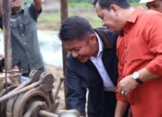 Jembatan Duplikat Tanah Kering Penghubung 29 Desa di Banyuasin Dibangun