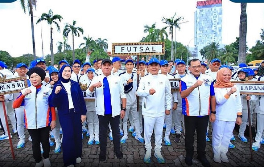 PORNAS XVII, Gubernur Sumsel Lepas 269 Atlet KORPRI