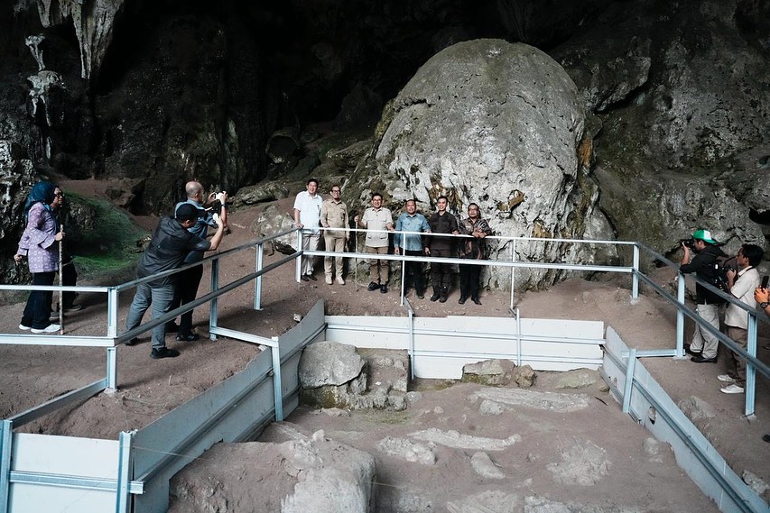 Museum Situs Gua Harimau, Jejak Peradaban Tertua di Asia Tenggara Diresmikan Fadli Zon