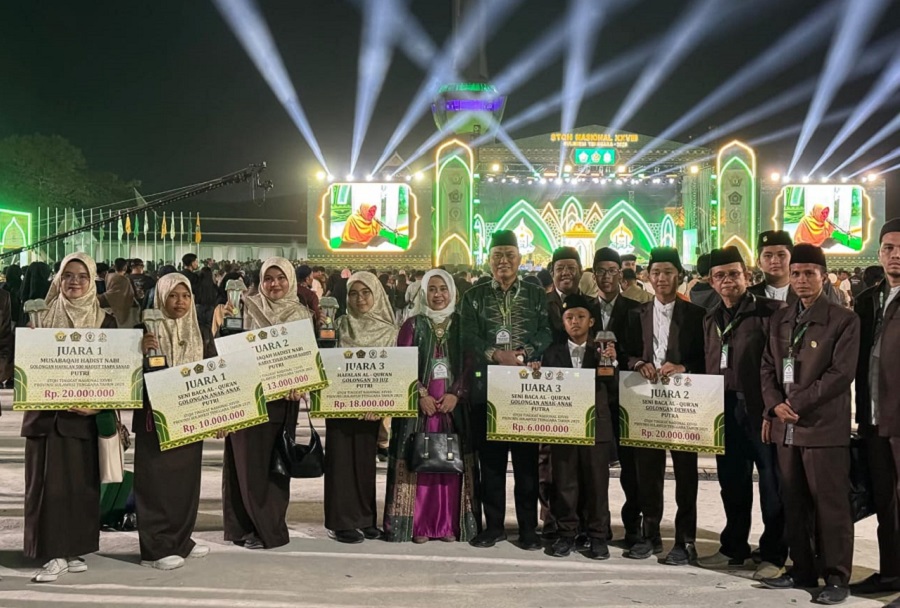 Sumsel Kedua Kalinya Raih Peringkat 3 Besar STQH Nasional