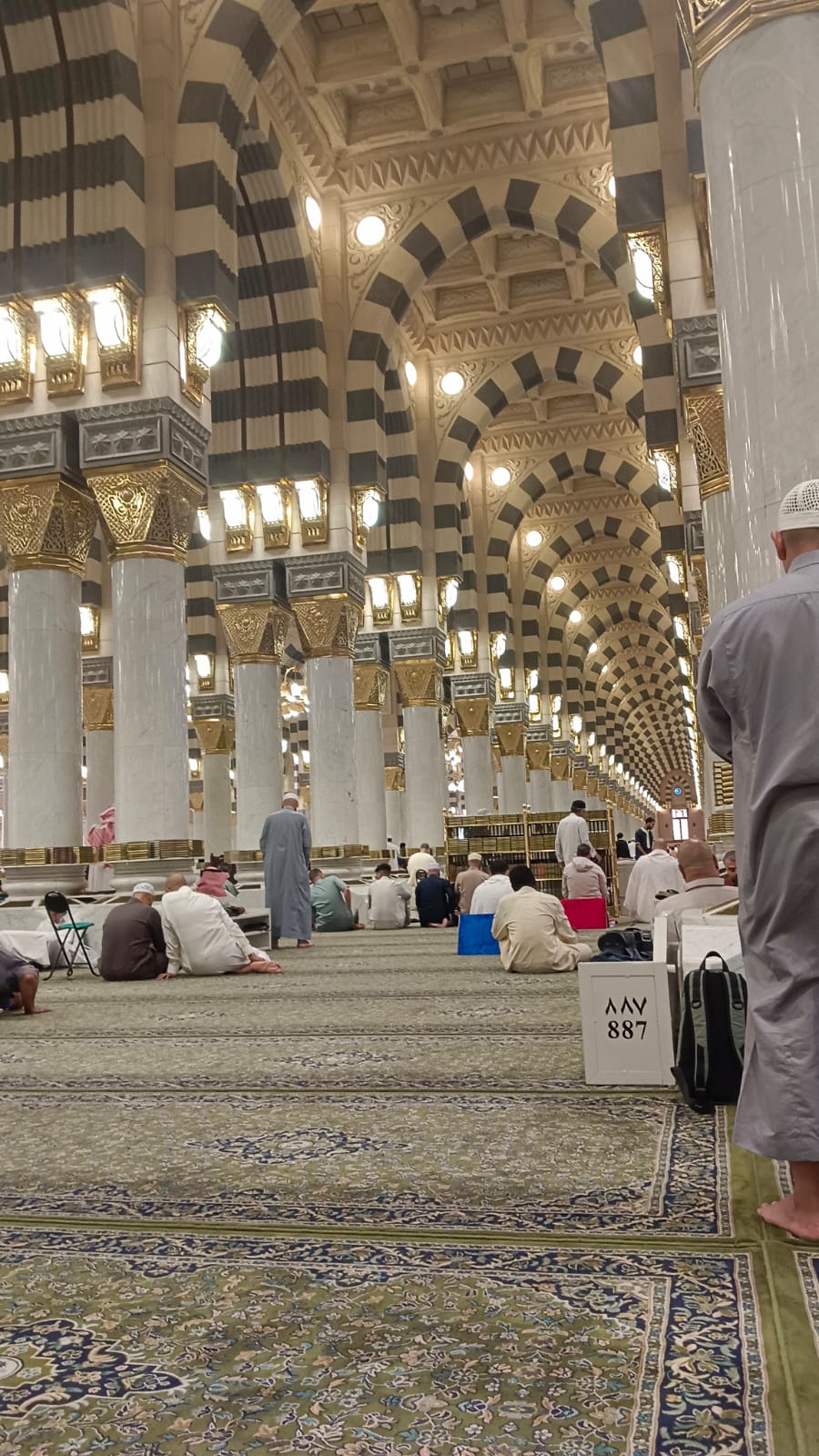 Masjid Nabawi di Madinah, yang kerap disebut Masjid Rasul